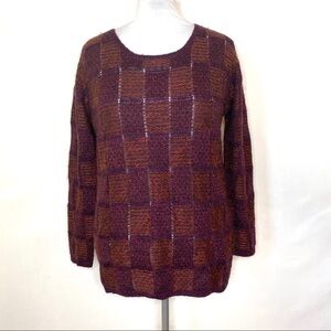Lucky Brand‎ Sweater Colorblock Knit Tunic - M